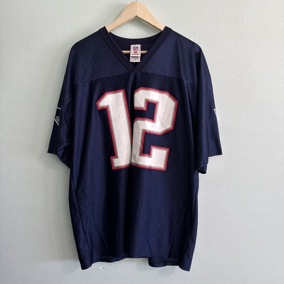 Tom Brady NFL Players Inc jersey Mens Large Rare classic Patriots BRADY jersey - Picture 1 of 9
